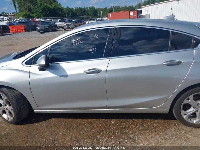 2018 Chevrolet Cruze Premier Auto VIN: 3G1BF6SM7JS540684 Lot: 39533007