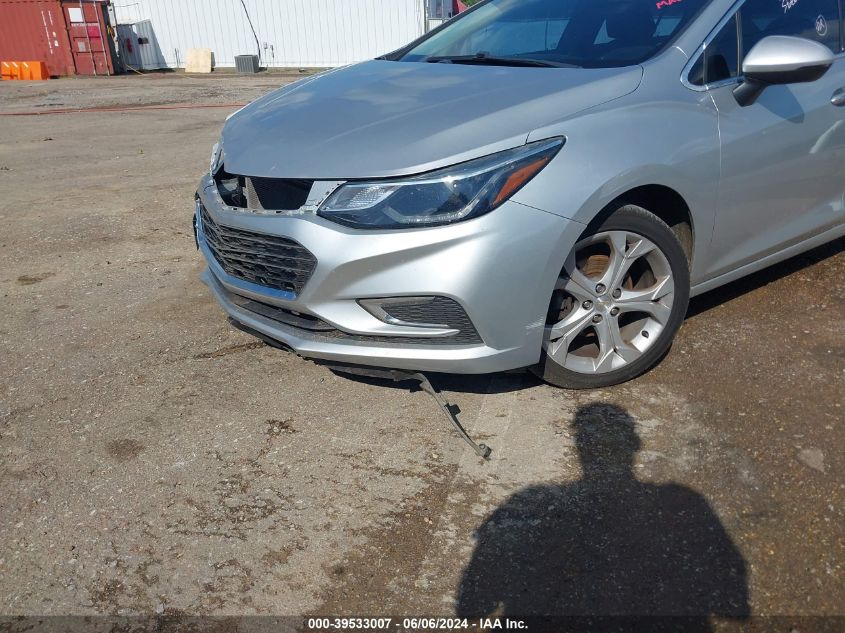 2018 Chevrolet Cruze Premier Auto VIN: 3G1BF6SM7JS540684 Lot: 39533007