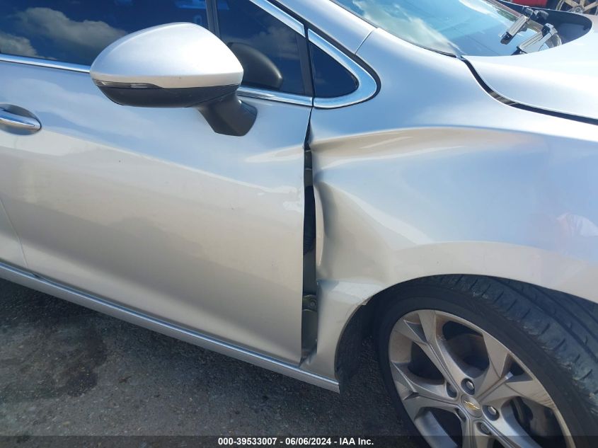 2018 Chevrolet Cruze Premier Auto VIN: 3G1BF6SM7JS540684 Lot: 39533007