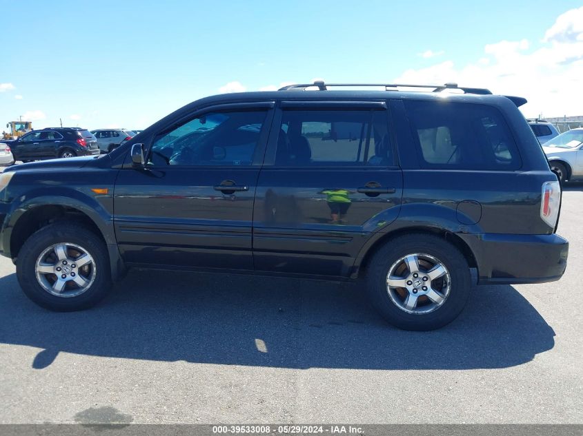 2006 Honda Pilot Ex-L VIN: 2HKYF187X6H558409 Lot: 39533008