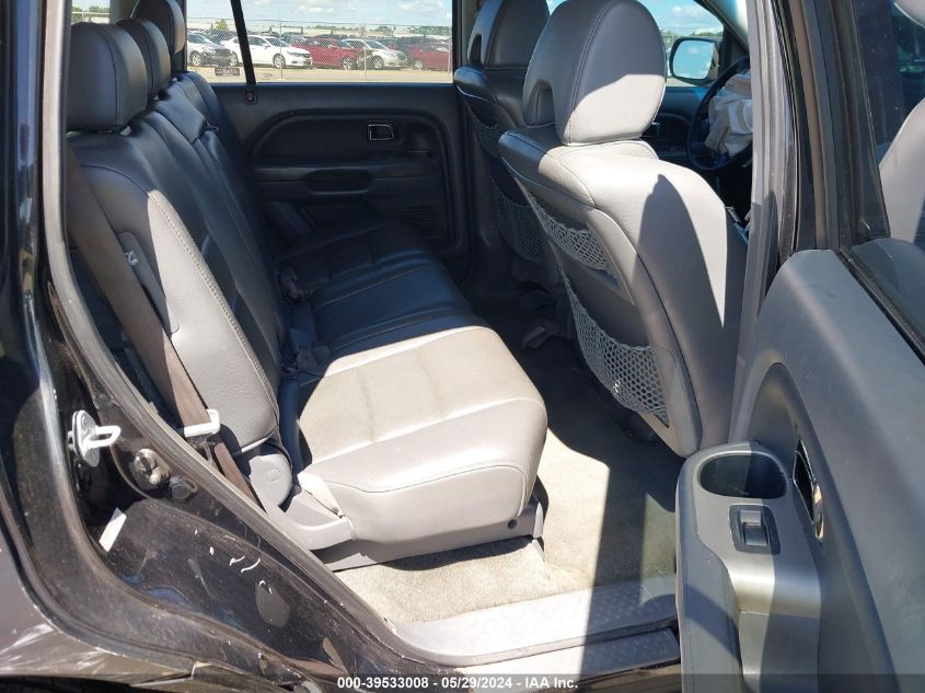 2006 Honda Pilot Ex-L VIN: 2HKYF187X6H558409 Lot: 39533008