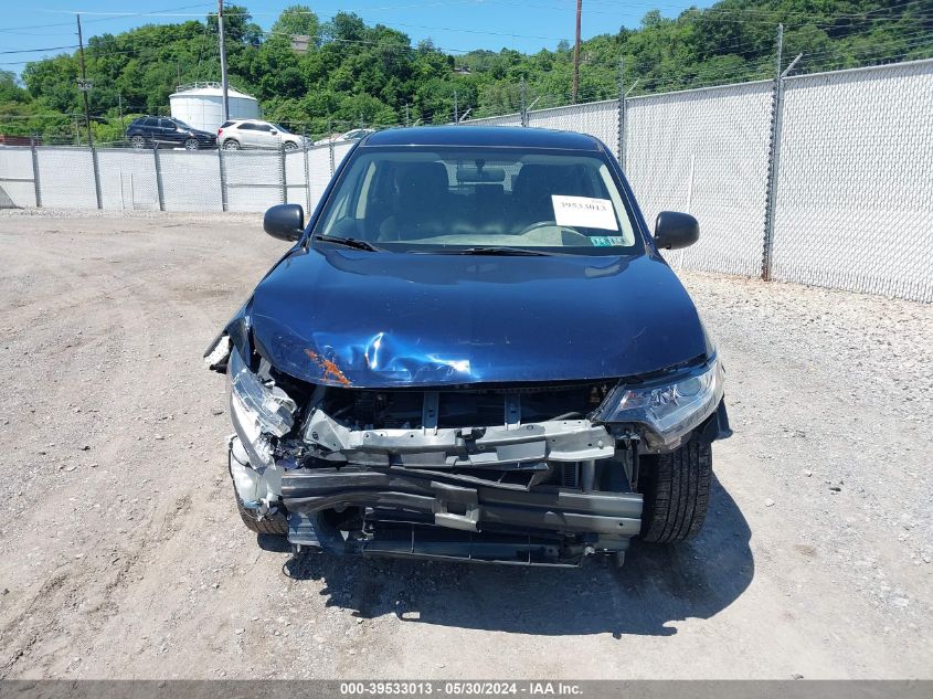 2019 Mitsubishi Outlander Es VIN: JA4AD2A35KZ003465 Lot: 39533013