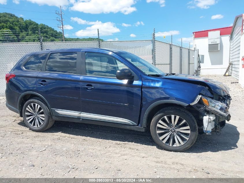 2019 Mitsubishi Outlander Es VIN: JA4AD2A35KZ003465 Lot: 39533013