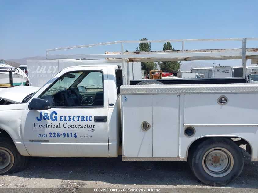 2000 Chevrolet C2500 Chassis VIN: 1GBGC24RXYF418301 Lot: 39533015