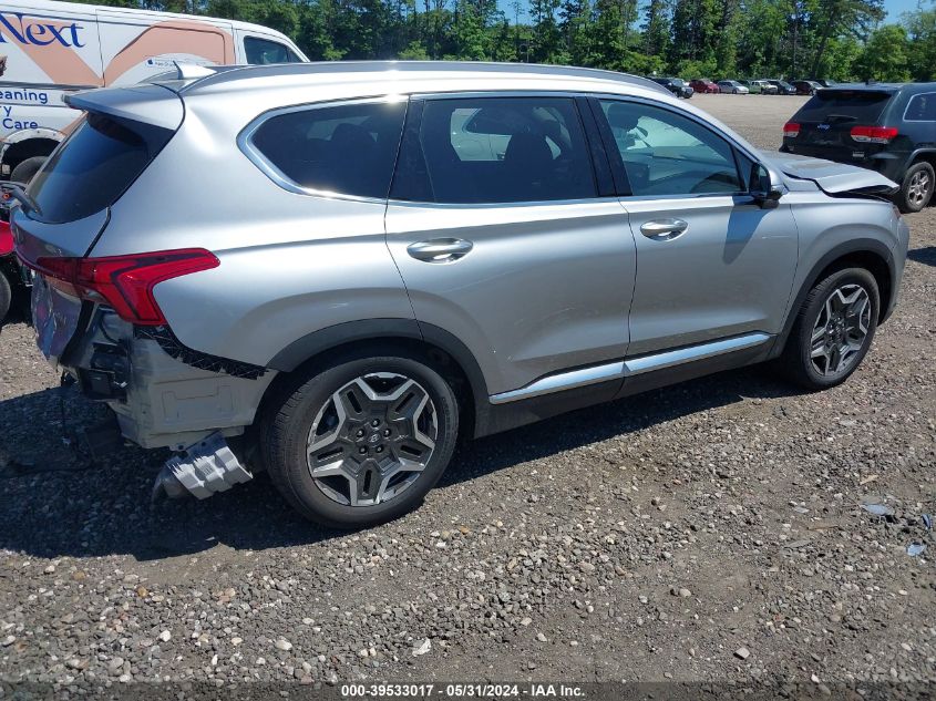 2023 Hyundai Santa Fe Hybrid Sel Premium VIN: 5NMS3DA11PH017429 Lot: 39533017