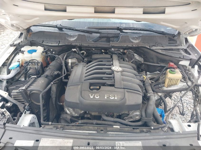 2012 Volkswagen Touareg Vr6 Sport VIN: WVGEF9BP2CD010704 Lot: 39533023