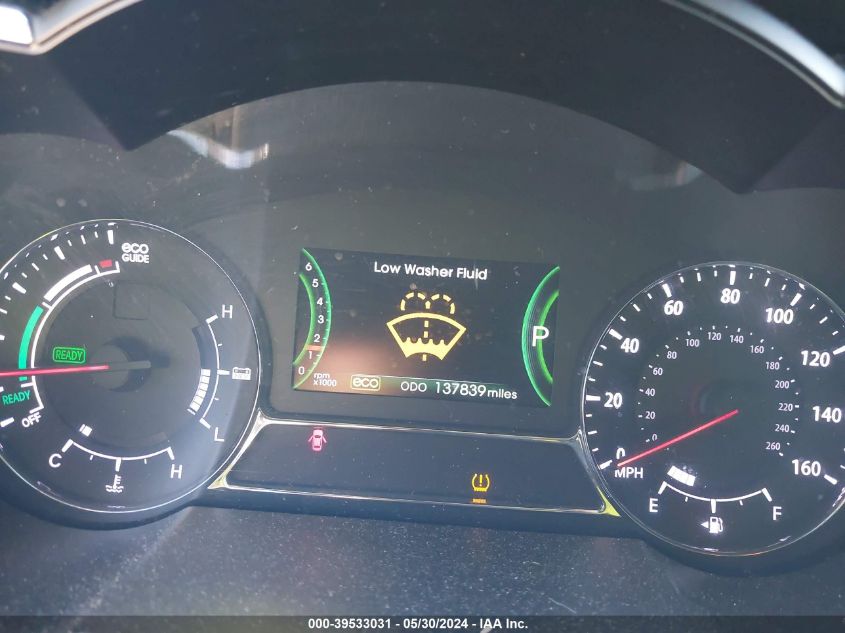 2013 Kia Optima Hybrid Ex VIN: KNAGM4AD8D5042885 Lot: 39533031