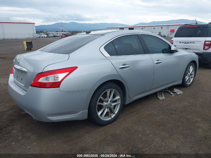 2011 Nissan Maxima 3.5 Sv VIN: 1N4AA5AP2BC835566 Lot: 39533035