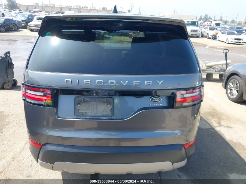 2017 LAND ROVER DISCOVERY HSE - SALRRBBV6HA010516