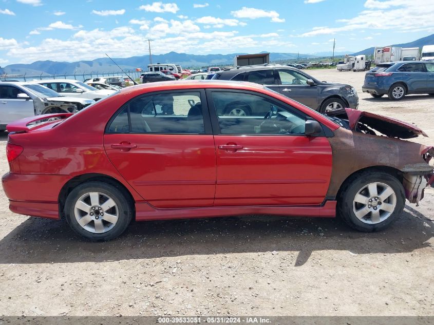 2008 Toyota Corolla S VIN: 1NXBR30E18Z039806 Lot: 39533051