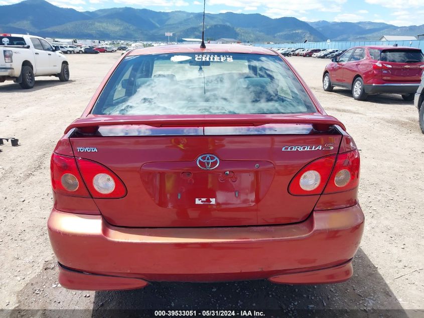 2008 Toyota Corolla S VIN: 1NXBR30E18Z039806 Lot: 39533051
