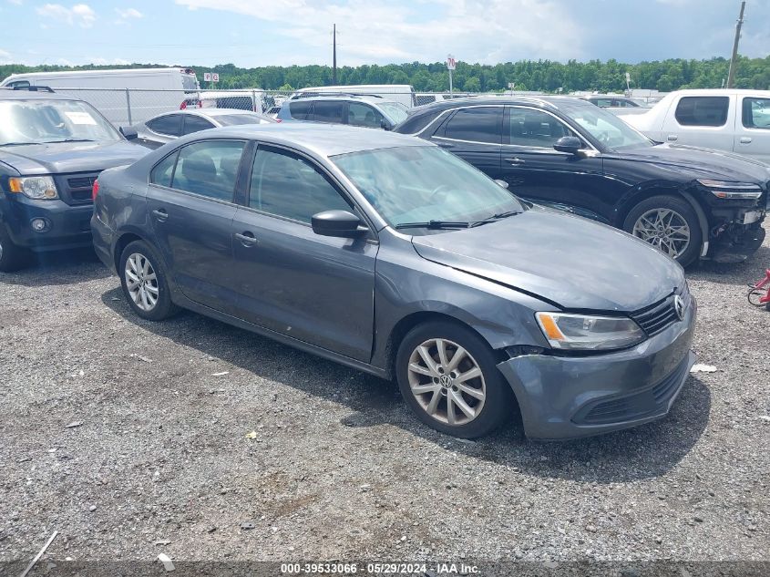 2013 Volkswagen Jetta 2.0L S VIN: 3VW2K7AJ2DM230626 Lot: 39533066