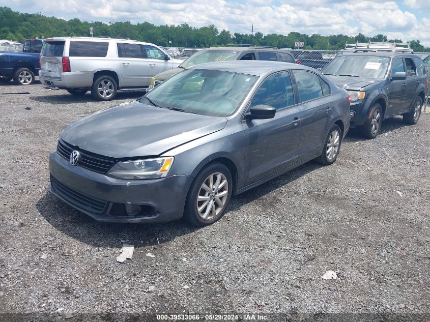 2013 Volkswagen Jetta 2.0L S VIN: 3VW2K7AJ2DM230626 Lot: 39533066