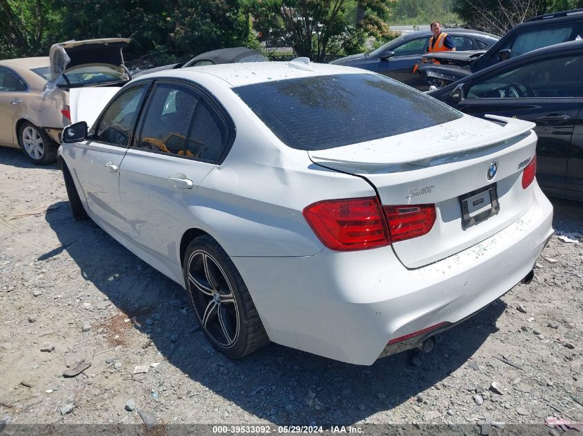 2013 BMW 335I VIN: WBA3A9C53DF686122 Lot: 39533092