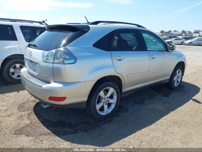 2007 Lexus Rx 350 VIN: JTJHK31U472008940 Lot: 39533093