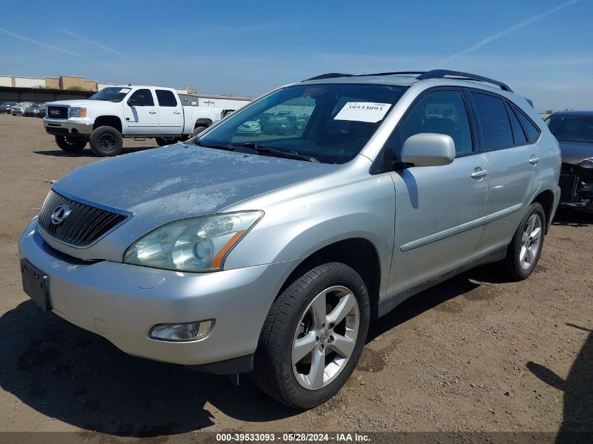 2007 Lexus Rx 350 VIN: JTJHK31U472008940 Lot: 39533093