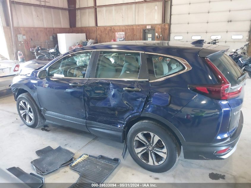 2020 Honda Cr-V Awd Lx VIN: 7FARW2H25LE006605 Lot: 39533094