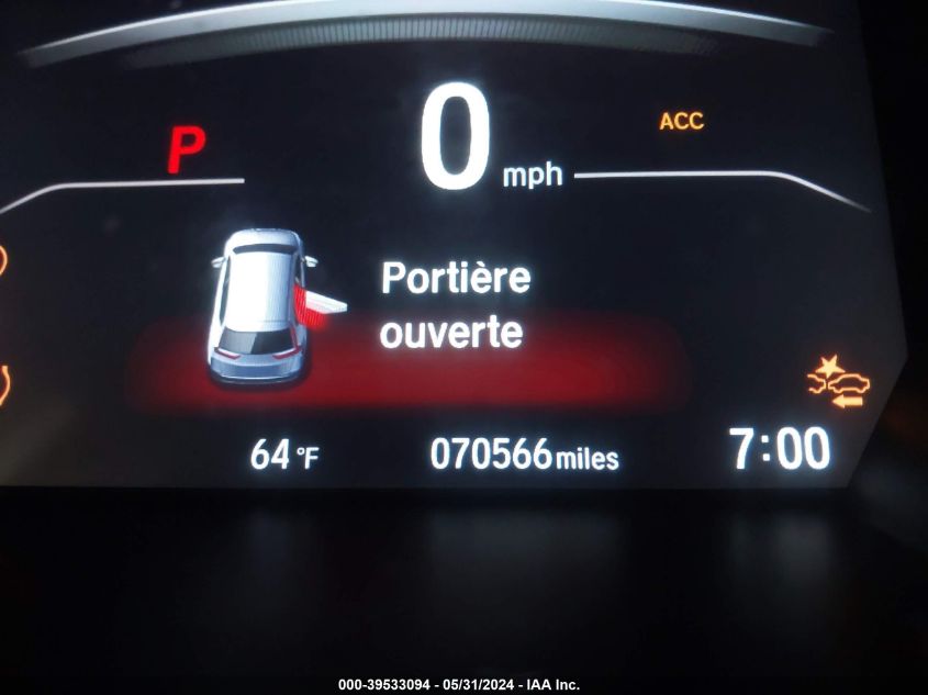 2020 Honda Cr-V Awd Lx VIN: 7FARW2H25LE006605 Lot: 39533094