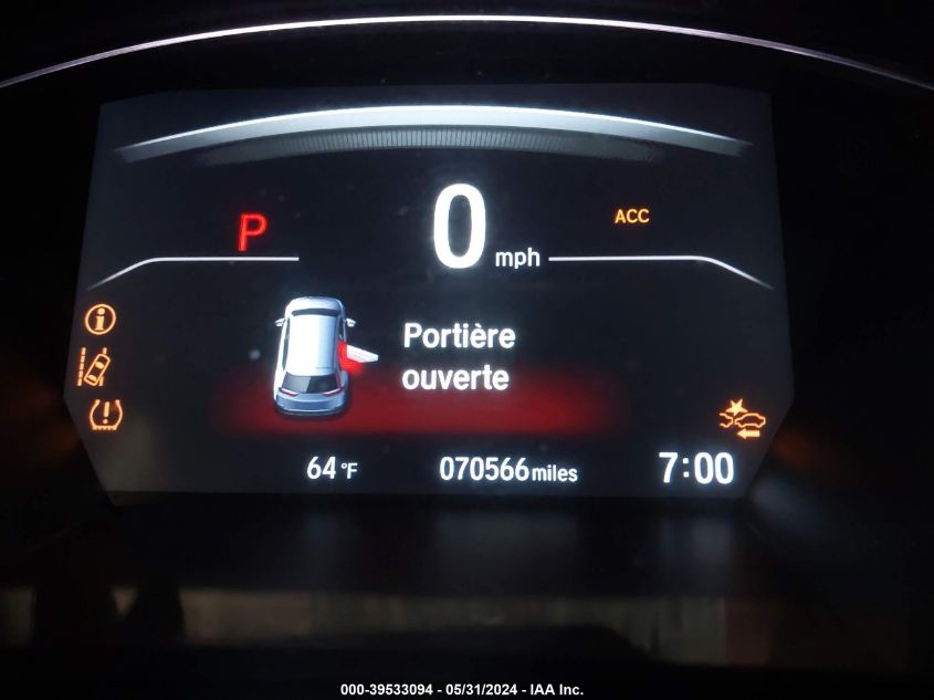 2020 Honda Cr-V Awd Lx VIN: 7FARW2H25LE006605 Lot: 39533094