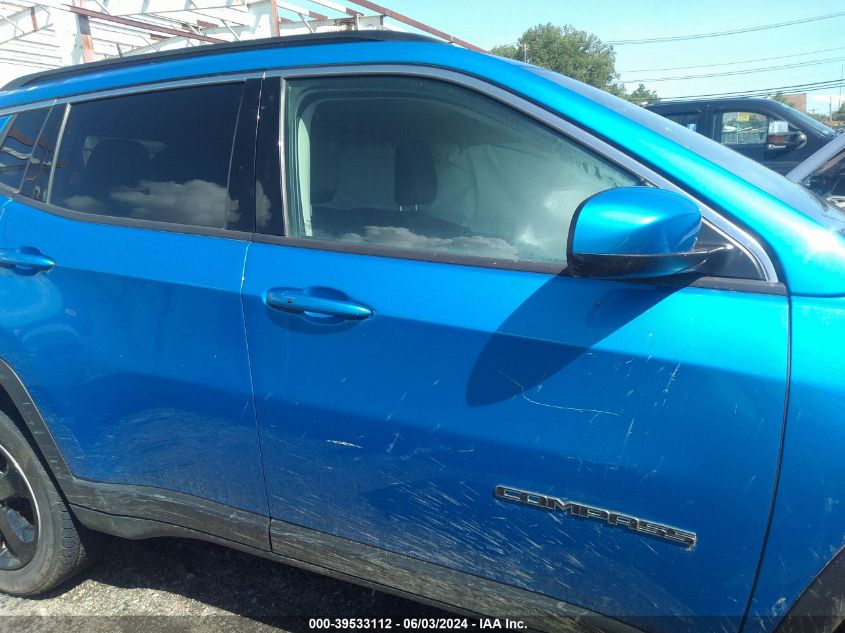 2018 Jeep Compass Latitude 4X4 VIN: 3C4NJDBB0JT270472 Lot: 39533112