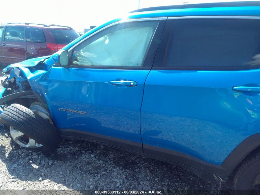 2018 Jeep Compass Latitude 4X4 VIN: 3C4NJDBB0JT270472 Lot: 39533112