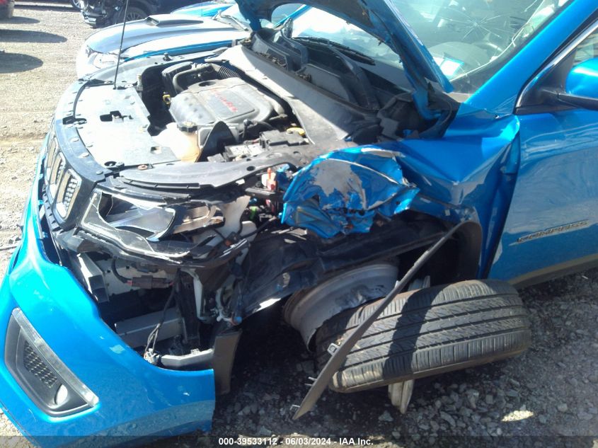 2018 Jeep Compass Latitude 4X4 VIN: 3C4NJDBB0JT270472 Lot: 39533112