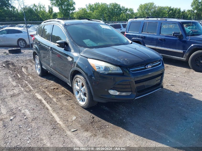 2014 Ford Escape Titanium VIN: 1FMCU0J98EUB28755 Lot: 39533118