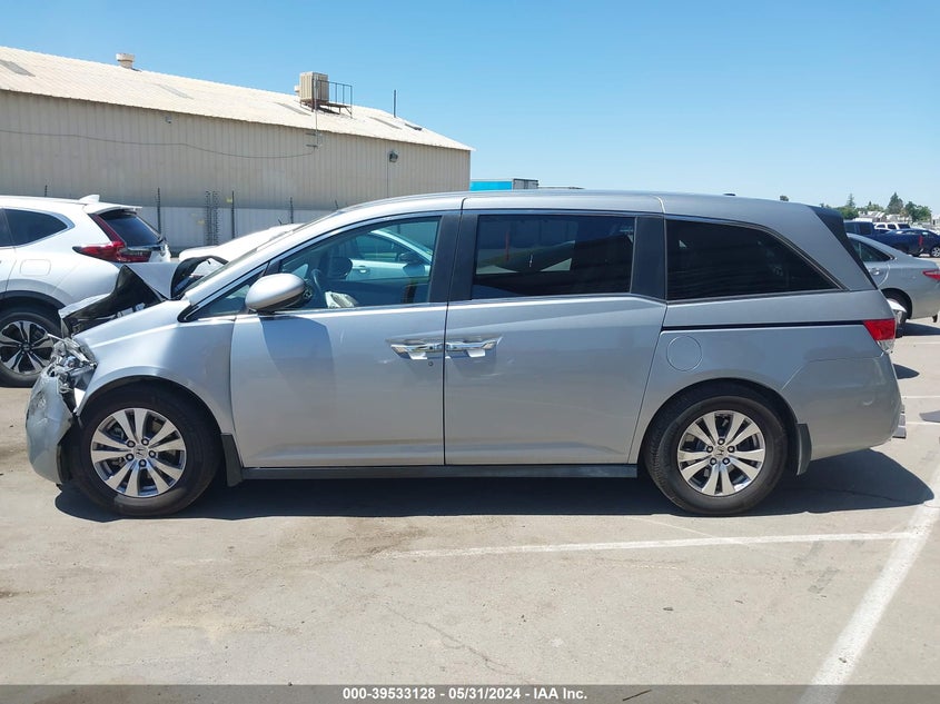 2016 Honda Odyssey Se VIN: 5FNRL5H31GB125031 Lot: 39533128