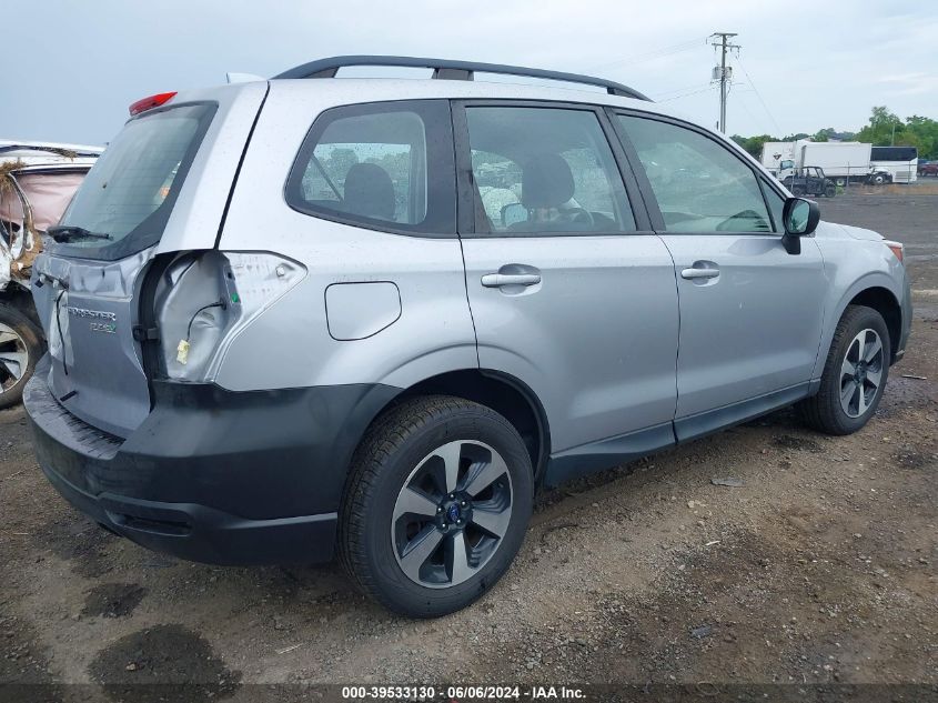 2017 Subaru Forester 2.5I VIN: JF2SJABC4HH569564 Lot: 39533130