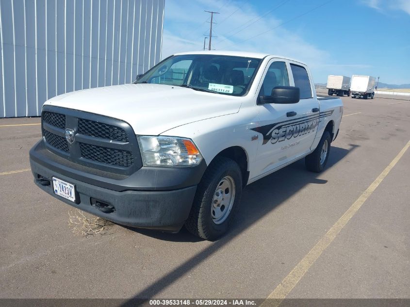 2018 Ram 1500 Ssv 4X4 5'7 Box VIN: 1C6RR7XT5JS291484 Lot: 39533148