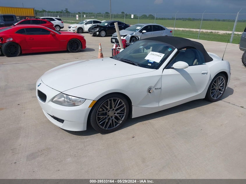 2006 BMW Z4 3.0Si VIN: 4USBU53536LW92273 Lot: 39533164