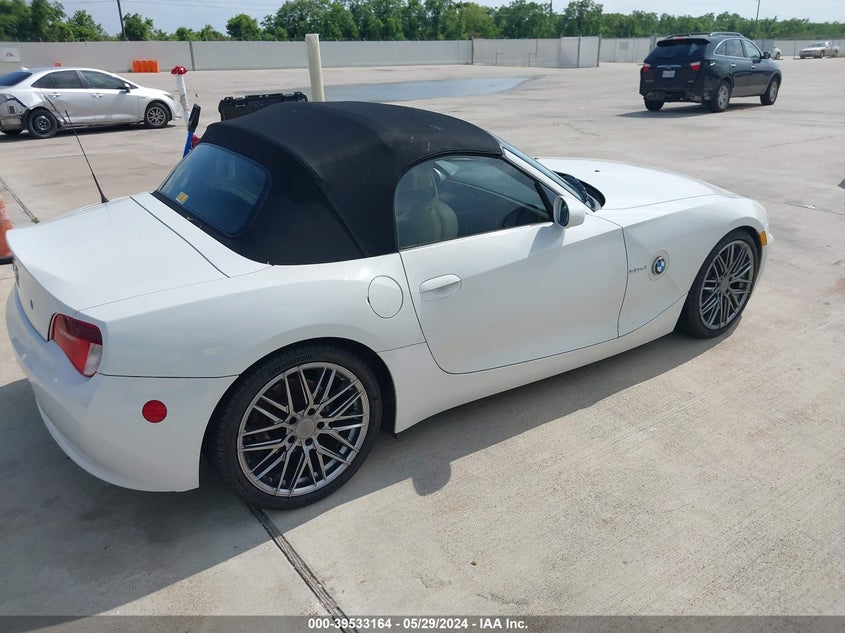 2006 BMW Z4 3.0Si VIN: 4USBU53536LW92273 Lot: 39533164