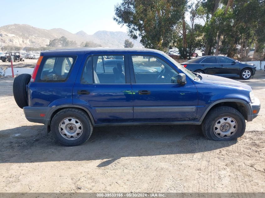 1999 Honda Cr-V Lx VIN: JHLRD2843XC001637 Lot: 39533165