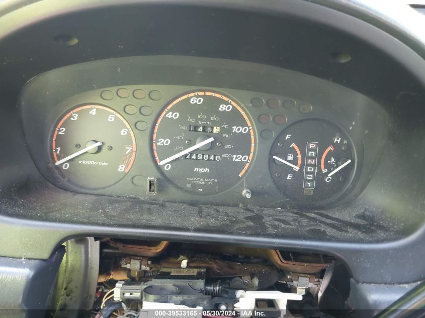 1999 Honda Cr-V Lx VIN: JHLRD2843XC001637 Lot: 39533165