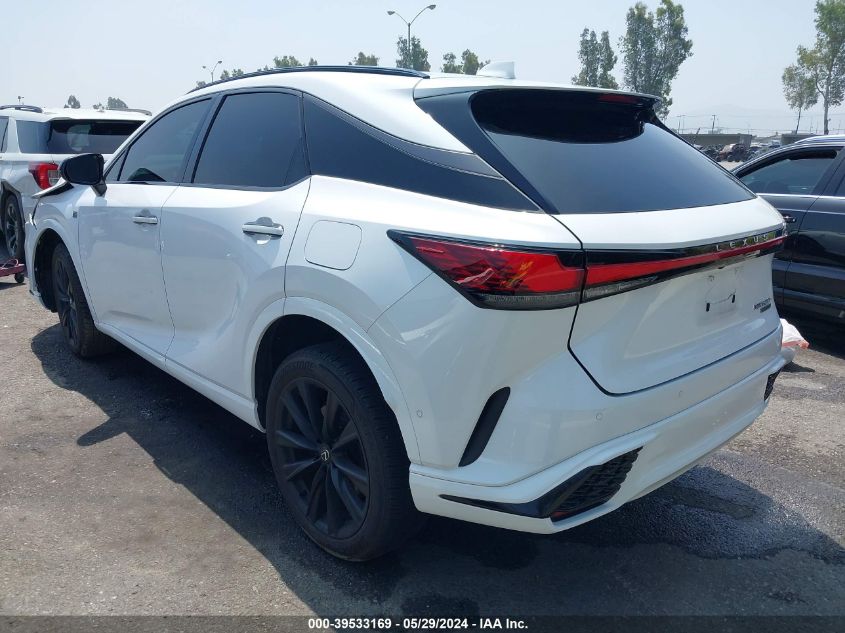 2023 Lexus Rx 500H F Sport Performance VIN: 2T2BCMEA1PC010492 Lot: 39533169