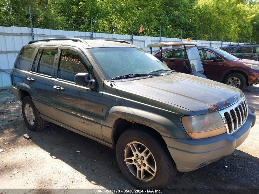 2002 Jeep Grand Cherokee Laredo VIN: 1J4GW48N72C190721 Lot: 39533173