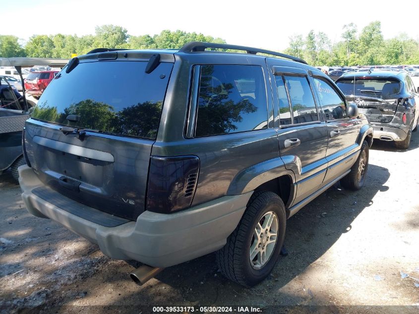 2002 Jeep Grand Cherokee Laredo VIN: 1J4GW48N72C190721 Lot: 39533173