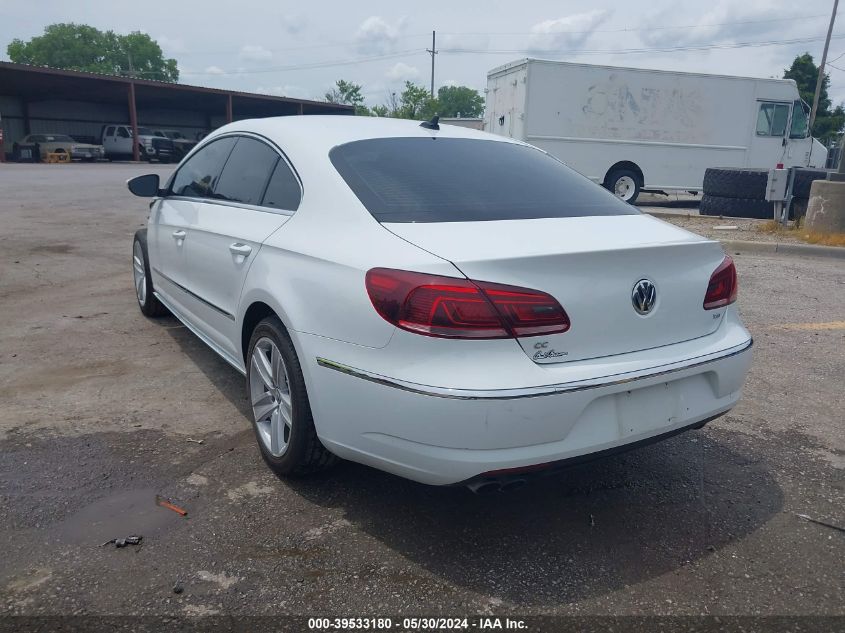 2016 Volkswagen Cc 2.0T Sport VIN: WVWBN7AN1GE517138 Lot: 39533180