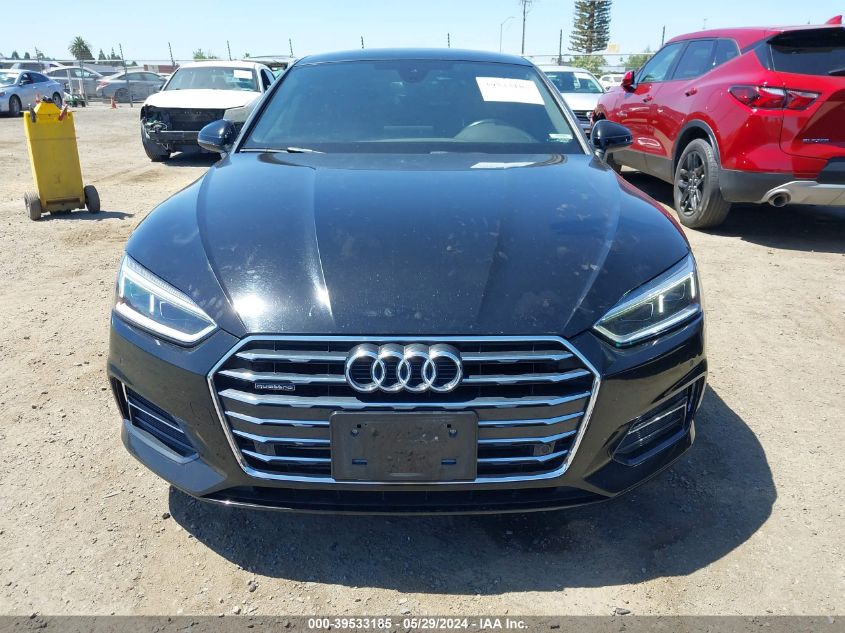 2018 Audi A5 2.0T Premium VIN: WAUBNCF5XJA054235 Lot: 39533185