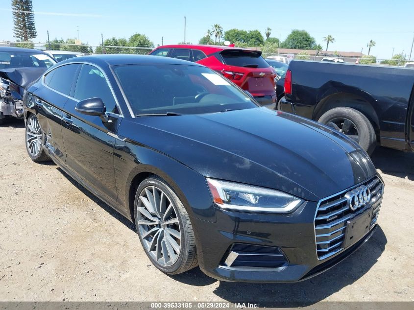 2018 Audi A5 2.0T Premium VIN: WAUBNCF5XJA054235 Lot: 39533185