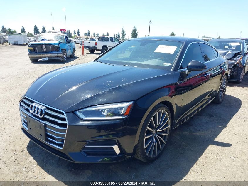 2018 Audi A5 2.0T Premium VIN: WAUBNCF5XJA054235 Lot: 39533185