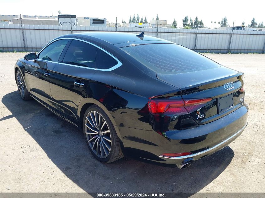 2018 Audi A5 2.0T Premium VIN: WAUBNCF5XJA054235 Lot: 39533185