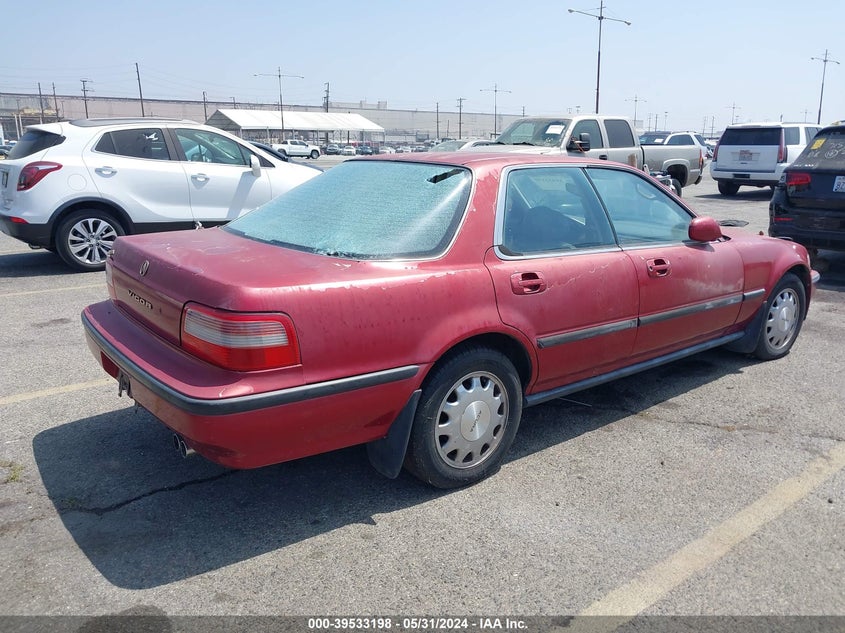 1992 Acura Vigor Gs VIN: JH4CC2657NC022231 Lot: 39533198