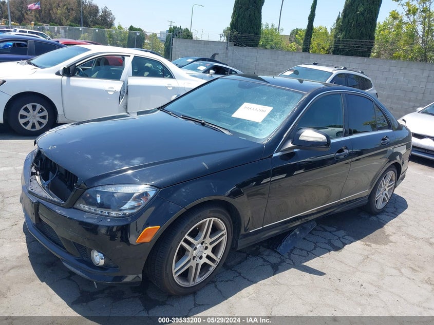 2008 Mercedes-Benz C 350 Sport VIN: WDDGF56X48F043351 Lot: 39533200