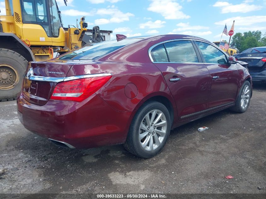 2015 Buick Lacrosse Leather VIN: 1G4GB5G38FF164975 Lot: 39533223