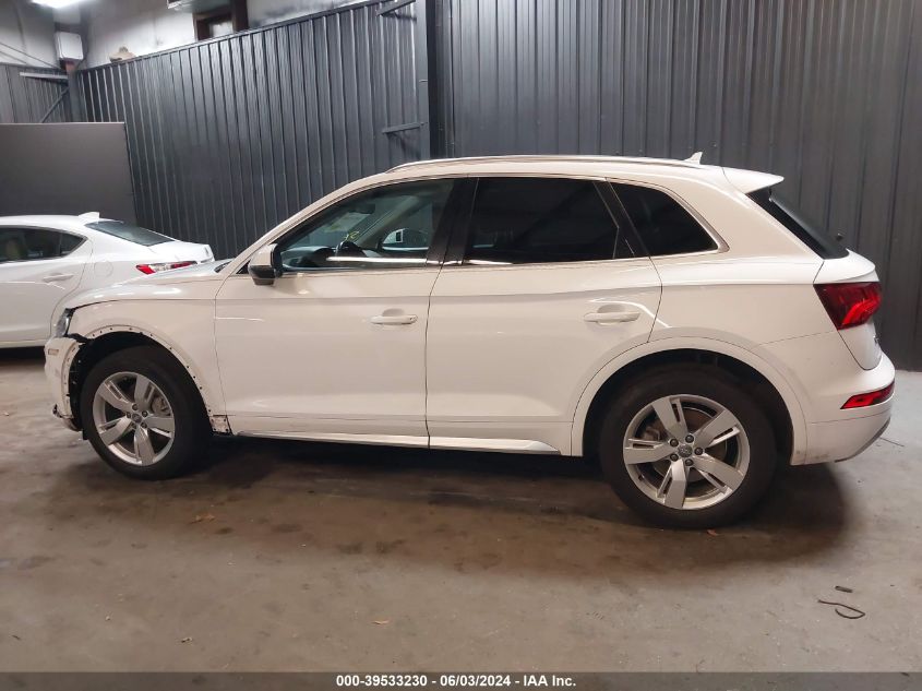 2018 Audi Q5 2.0T Premium/2.0T Tech Premium VIN: WA1BNAFY3J2208189 Lot: 39533230