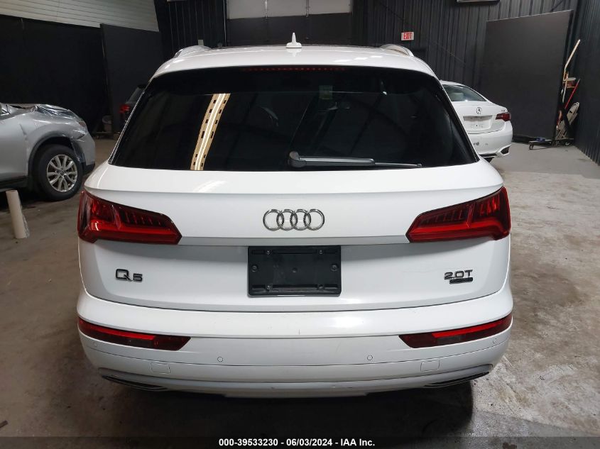 2018 Audi Q5 2.0T Premium/2.0T Tech Premium VIN: WA1BNAFY3J2208189 Lot: 39533230