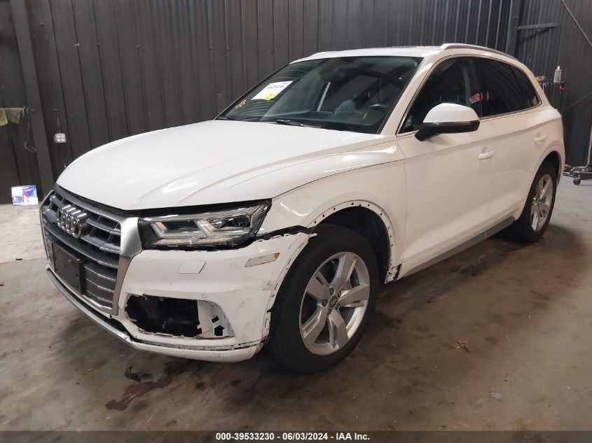 2018 Audi Q5 2.0T Premium/2.0T Tech Premium VIN: WA1BNAFY3J2208189 Lot: 39533230