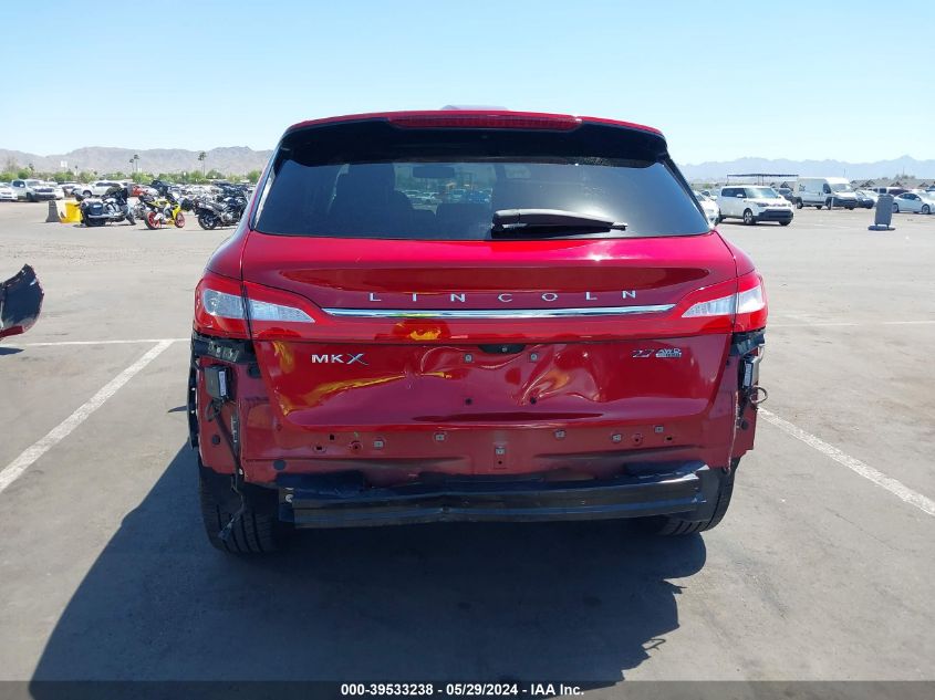 2016 Lincoln Mkx Reserve VIN: 2LMTJ8LP2GBL64155 Lot: 39533238