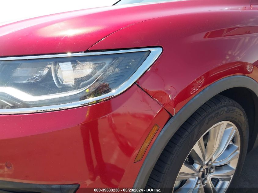 2016 Lincoln Mkx Reserve VIN: 2LMTJ8LP2GBL64155 Lot: 39533238